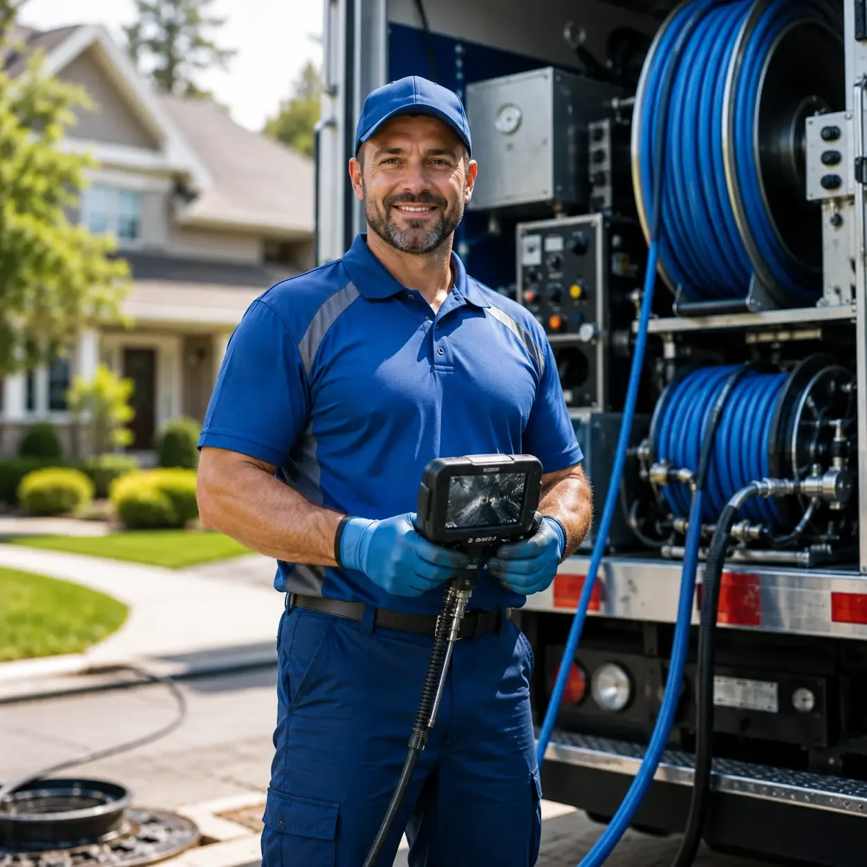 Local outdoor drain cleaning specialists in Wilburton, PA
